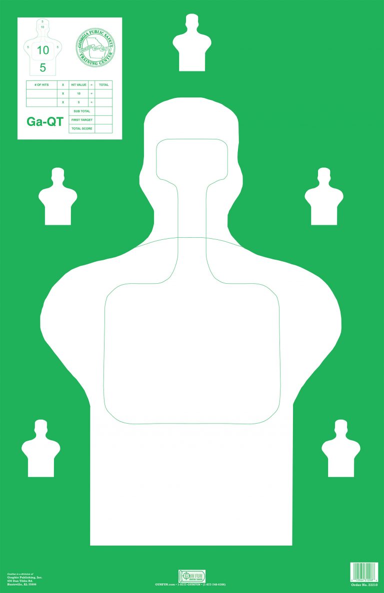 All Weather - GA-QT (005-AW) - Military & Police Targets, Inc. 833-556 ...