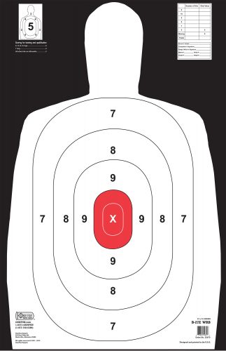 Quality shooting target pasters for police and military.