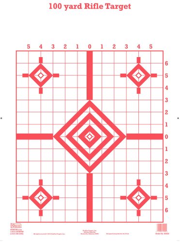 100 Yd Rifle Target (82030) - Military & Police Targets, Inc. 833-556 ...