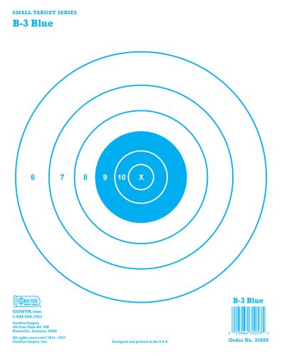 B-3 Blue (32020) - Military & Police Targets, Inc. 833-556-1911Military ...