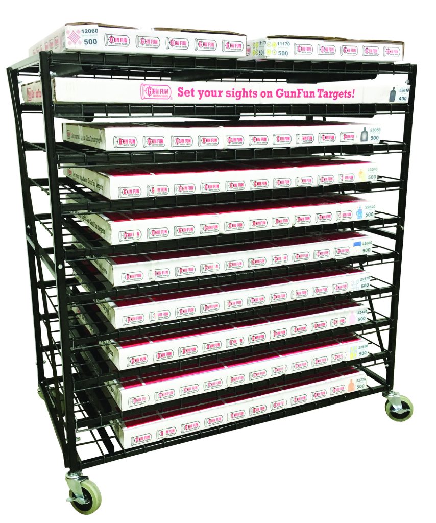 Target Storage Rack Military & Police Targets, Inc. 8335561911