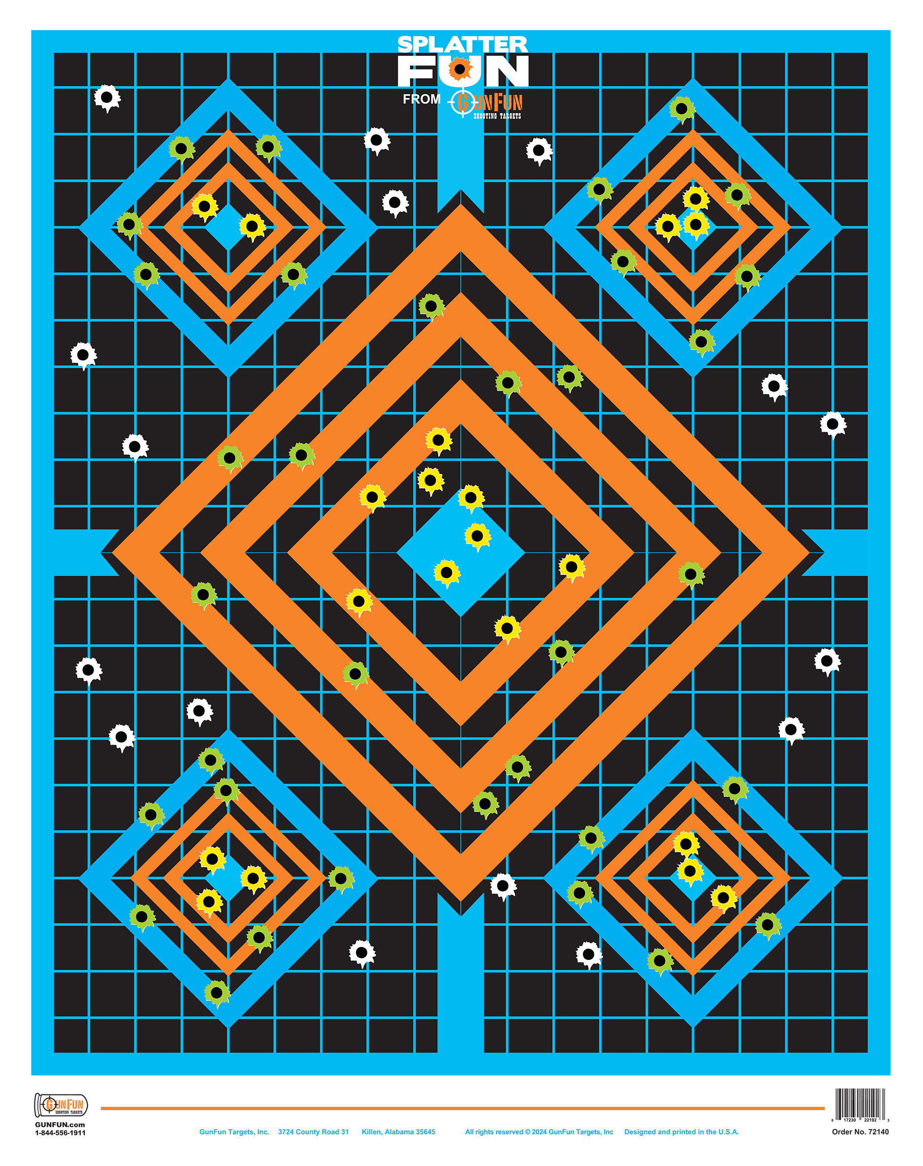 Splatter 5 Diamonds (72140)