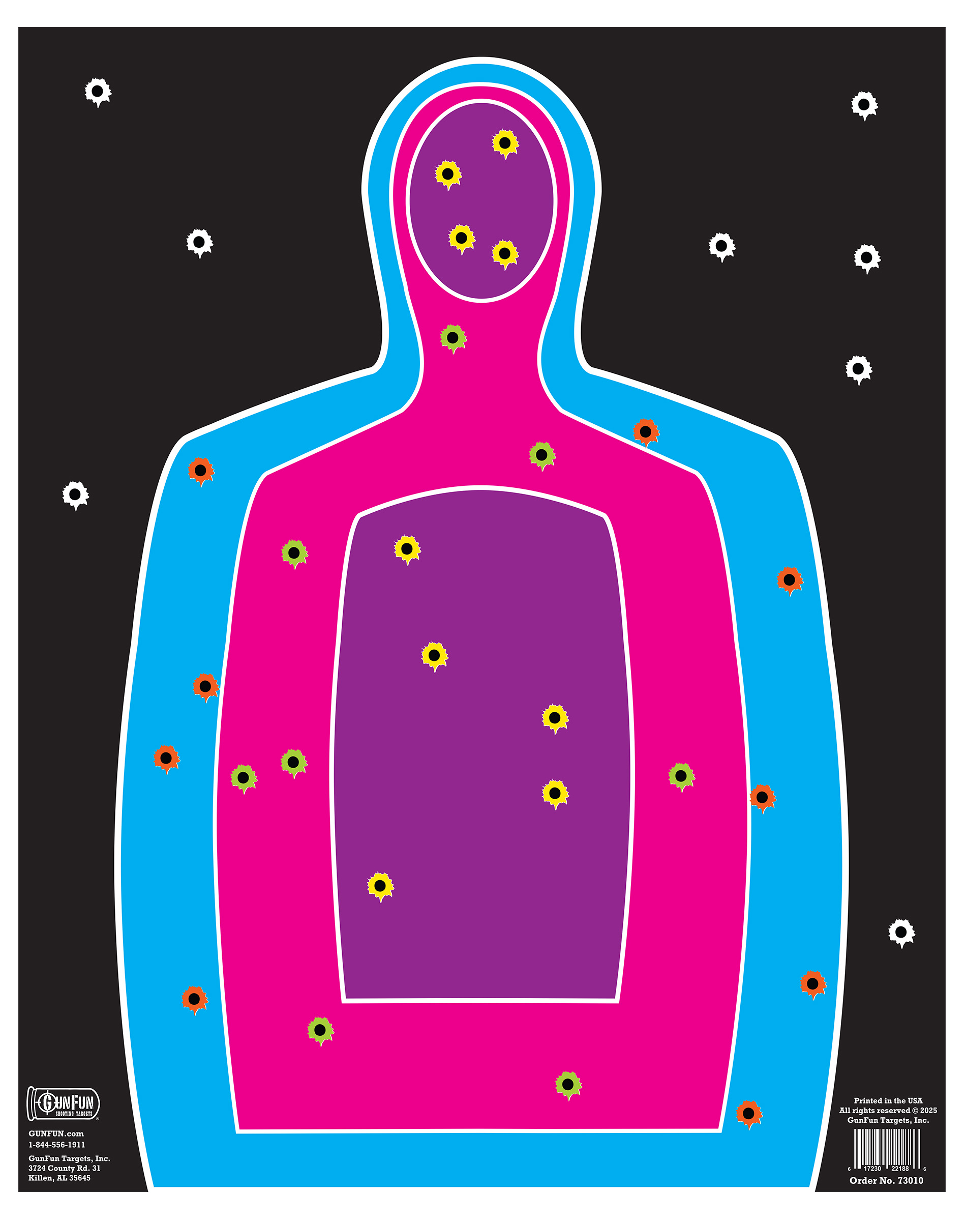 Splatter Silhouette (73010)